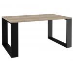 Moderný konferenčný stolík dub sonoma/čierny